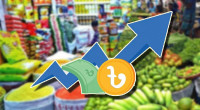 Food inflation up to 9.89% in May
